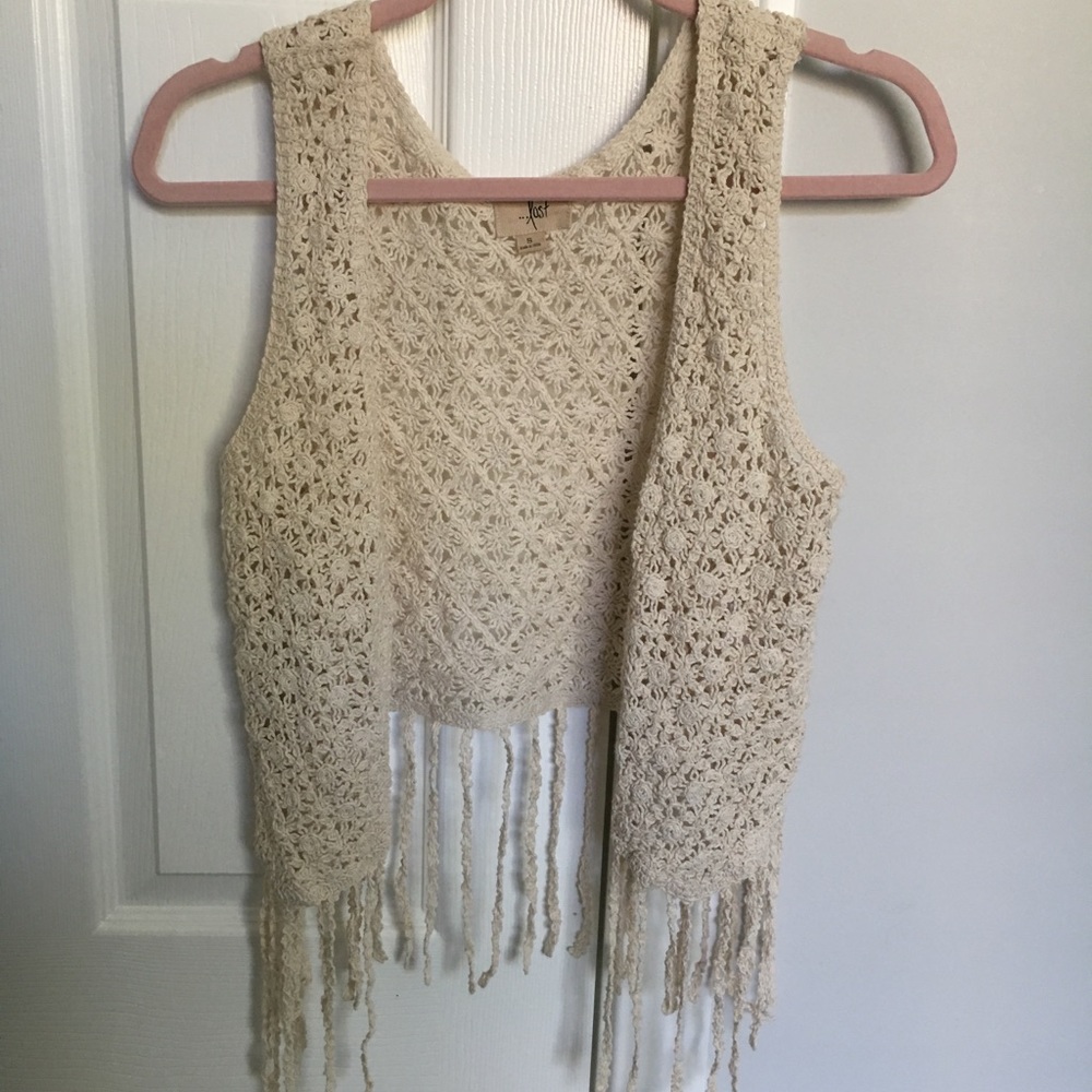 Crochet vest